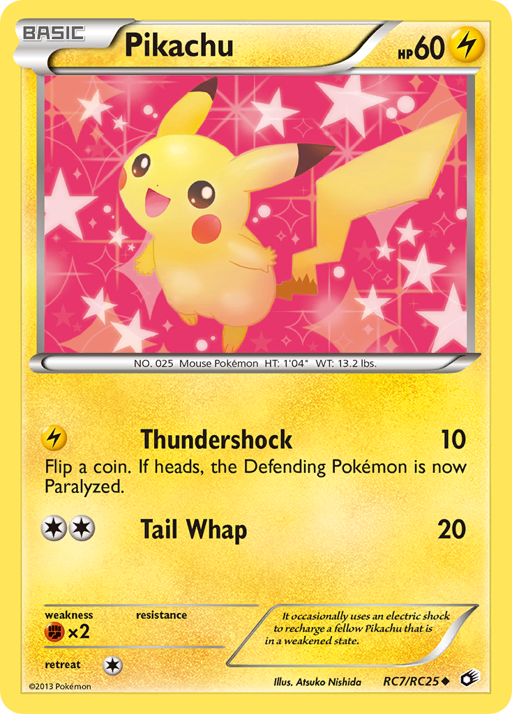 Pikachu (RC7/RC25) [Black & White: Legendary Treasures] | Cracking-Singles