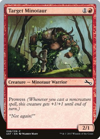 Target Minotaur (D) [Unstable] | Cracking-Singles