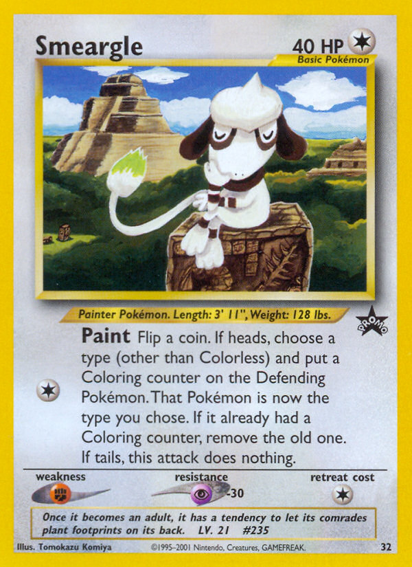 Smeargle (32) [Wizards of the Coast: Black Star Promos] | Cracking-Singles