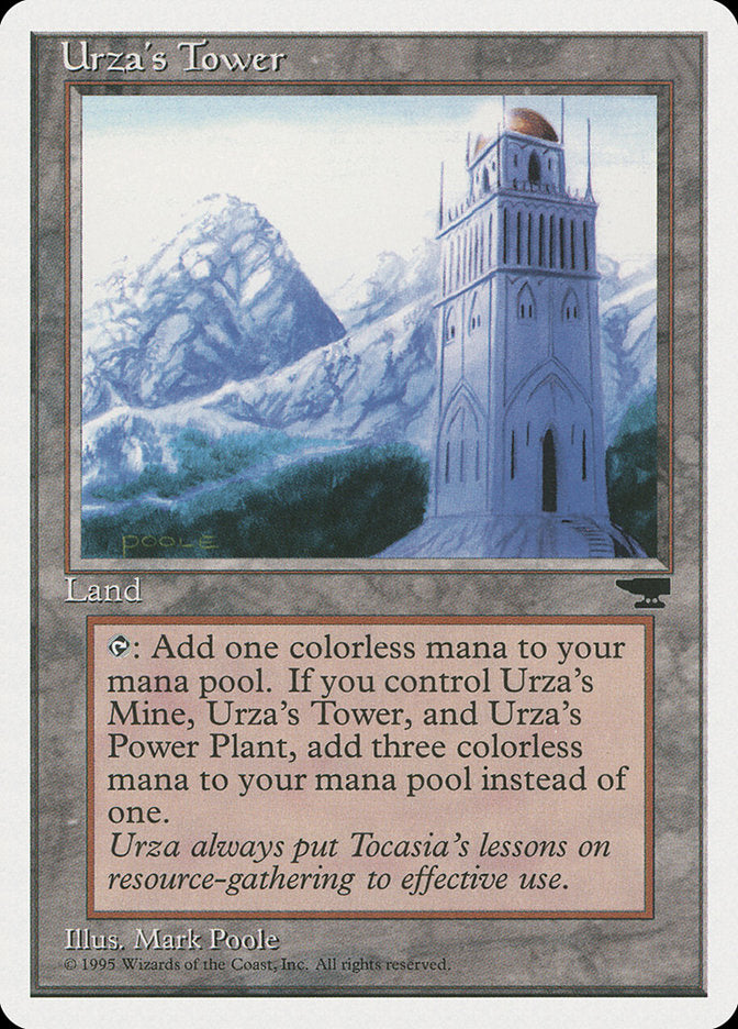 Urza's Tower (Mountains) [Chronicles] | Cracking-Singles