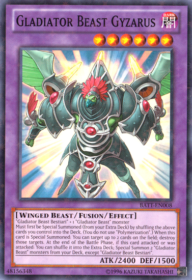 Gladiator Beast Gyzarus [BATT-EN008] Starfoil Rare | Cracking-Singles