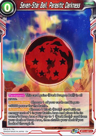 Seven-Star Ball, Parasitic Darkness [BT11-027] | Cracking-Singles