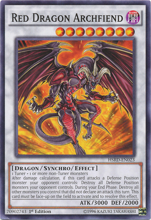 Red Dragon Archfiend [HSRD-EN023] Common | Cracking-Singles