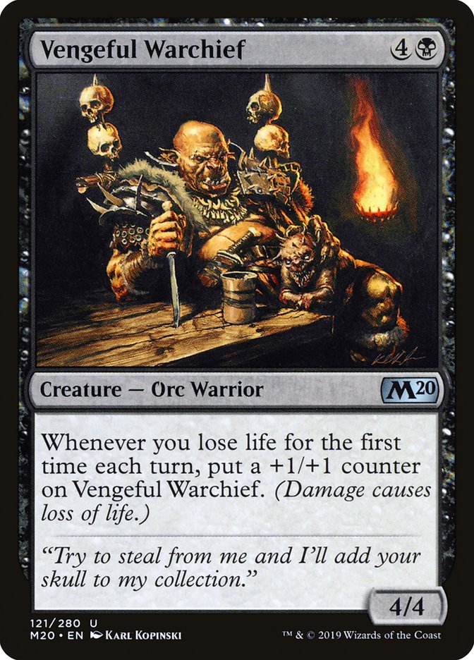 Vengeful Warchief [Core Set 2020] | Cracking-Singles