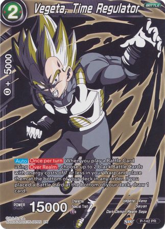 Vegeta, Time Regulator (Alternate Art) [P-142] | Cracking-Singles