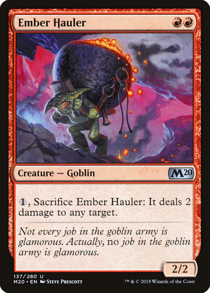 Ember Hauler [Core Set 2020] | Cracking-Singles