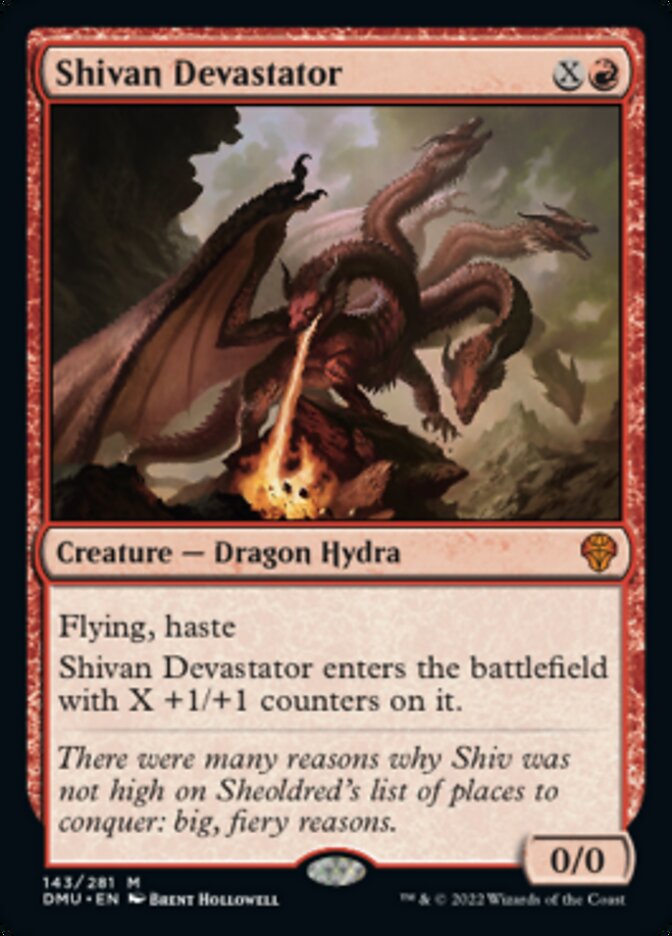 Shivan Devastator [Dominaria United] | Cracking-Singles