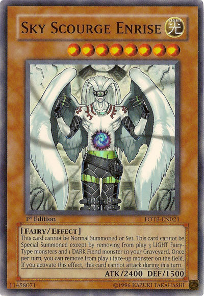 Sky Scourge Enrise [FOTB-EN021] Super Rare | Cracking-Singles