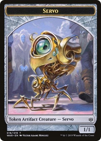 Servo // Wizard Double-sided Token (Challenger 2020) [Unique and Miscellaneous Promos] | Cracking-Singles