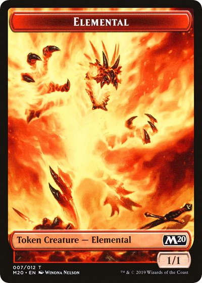 Elemental // Satyr Double-sided Token (Challenger 2020) [Unique and Miscellaneous Promos] | Cracking-Singles