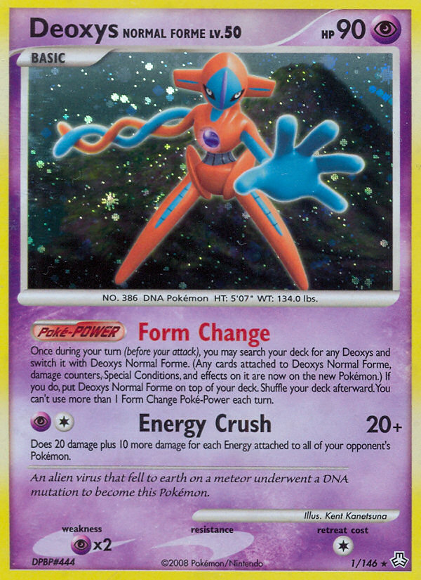 Deoxys Normal Forme (1/146) [Diamond & Pearl: Legends Awakened] | Cracking-Singles