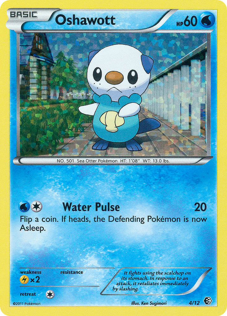 Oshawott (4/12) [McDonald's Promos: 2011 Collection] | Cracking-Singles