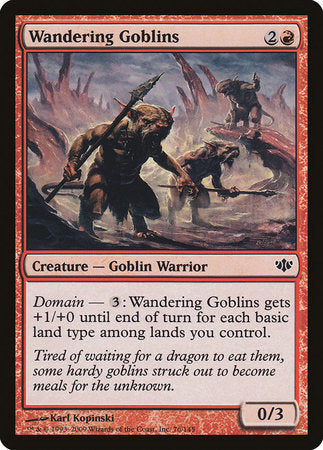 Wandering Goblins [Conflux] | Cracking-Singles