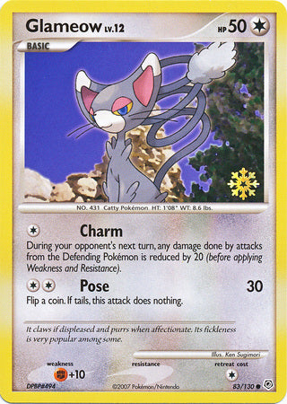 Glameow (83/130) [Countdown Calendar Promos] | Cracking-Singles