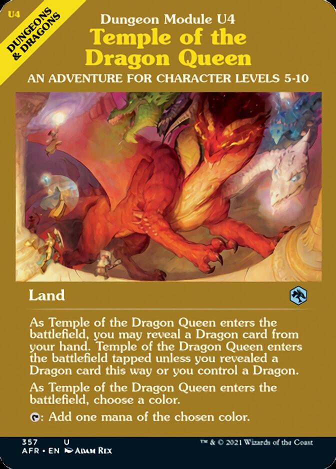 Temple of the Dragon Queen (Dungeon Module) [Dungeons & Dragons: Adventures in the Forgotten Realms] | Cracking-Singles