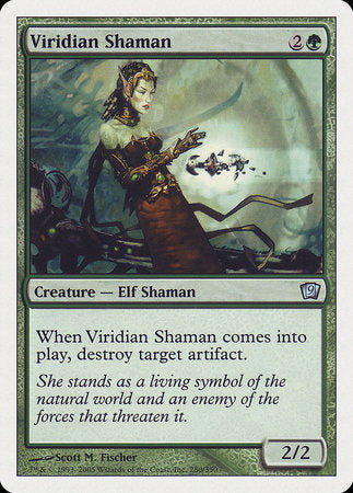 Viridian Shaman [Ninth Edition] | Cracking-Singles