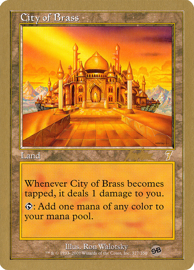 City of Brass (Brian Kibler) (SB) [World Championship Decks 2002] | Cracking-Singles