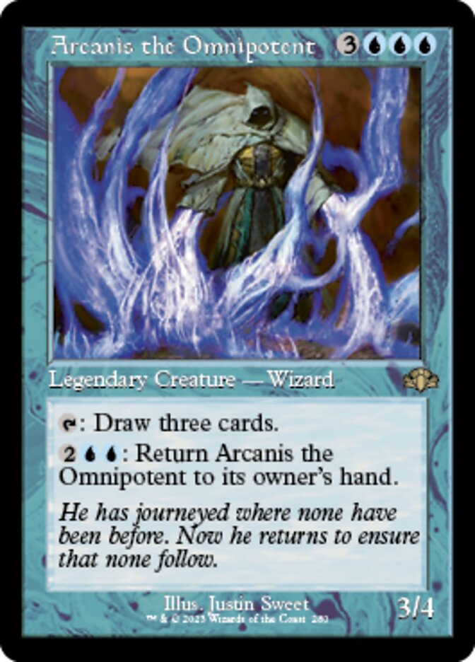 Arcanis the Omnipotent (Retro) [Dominaria Remastered] | Cracking-Singles