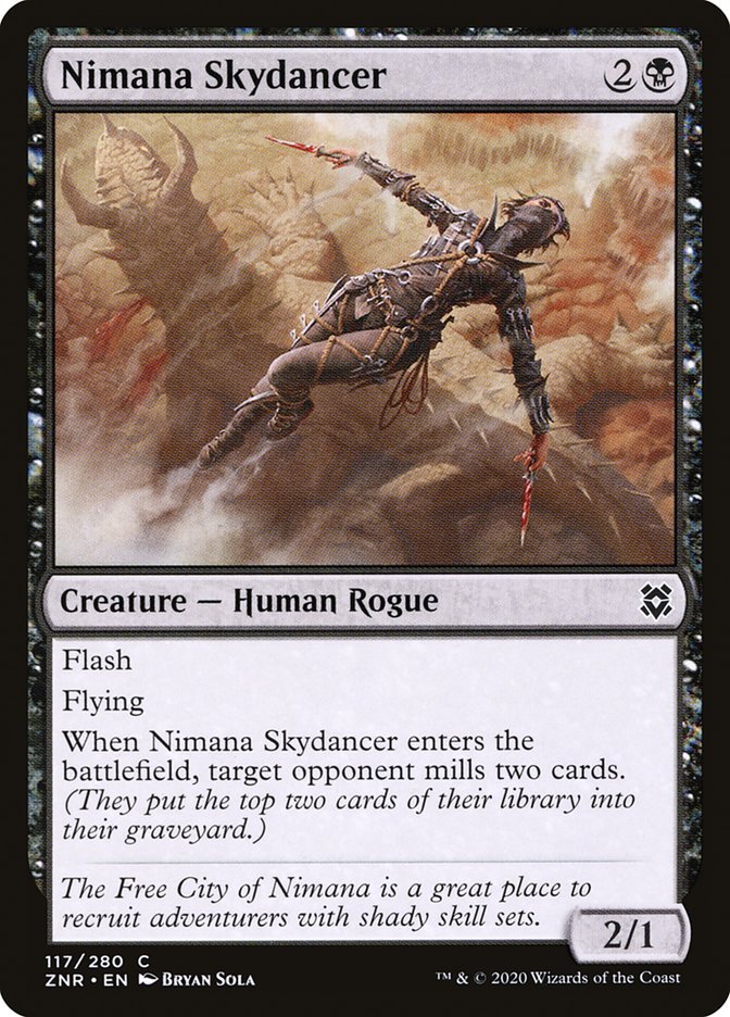 Nimana Skydancer [Zendikar Rising] | Cracking-Singles