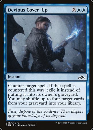 Devious Cover-Up [Guilds of Ravnica] | Cracking-Singles