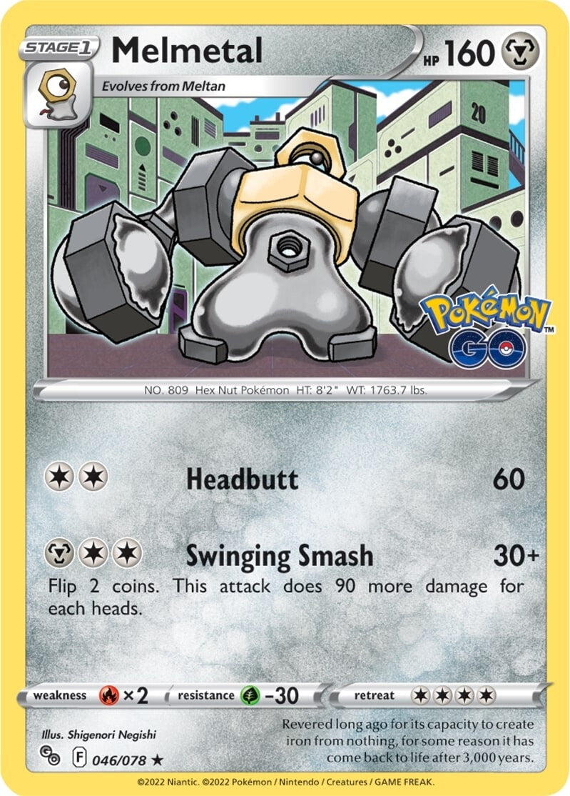 Melmetal (046/078) [Pokémon GO] | Cracking-Singles