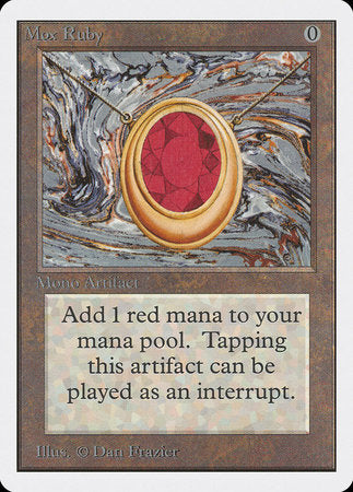 Mox Ruby [Unlimited Edition] | Cracking-Singles