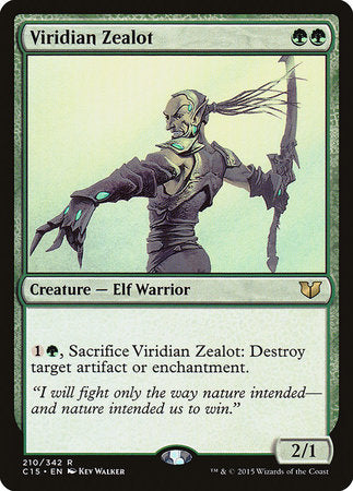 Viridian Zealot [Commander 2015] | Cracking-Singles