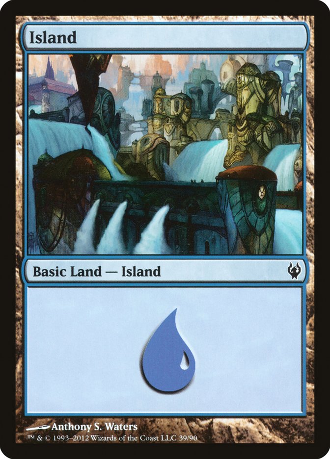 Island (39) [Duel Decks: Izzet vs. Golgari] | Cracking-Singles