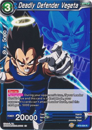 Deadly Defender Vegeta [BT5-034] | Cracking-Singles