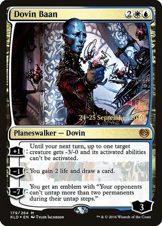 Dovin Baan [Kaladesh Promos] | Cracking-Singles