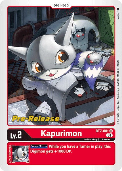 Kapurimon [BT7-001] [Next Adventure Pre-Release Cards] | Cracking-Singles