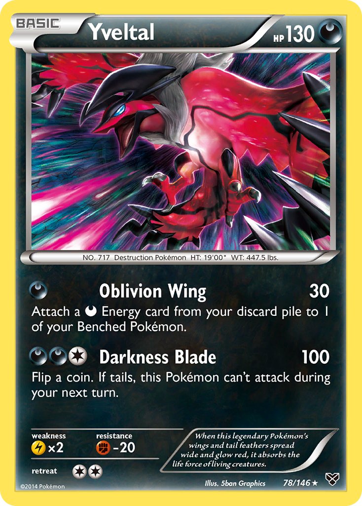 Yveltal (78/146) (Theme Deck Exclusive) [XY: Base Set] | Cracking-Singles