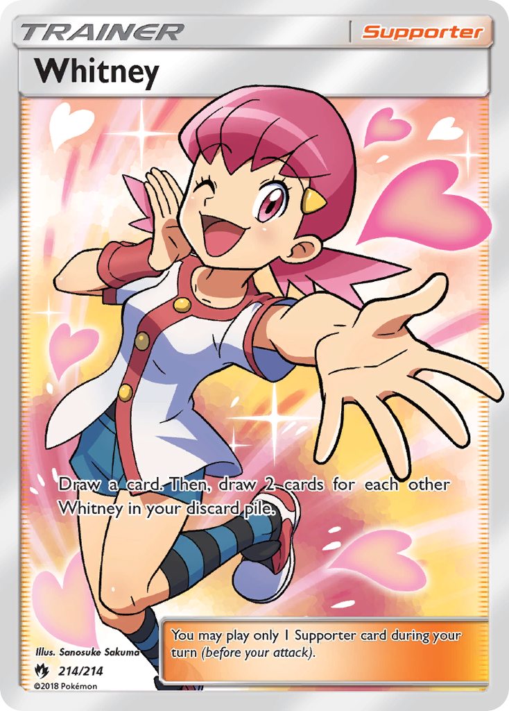 Whitney (214/214) [Sun & Moon: Lost Thunder] | Cracking-Singles