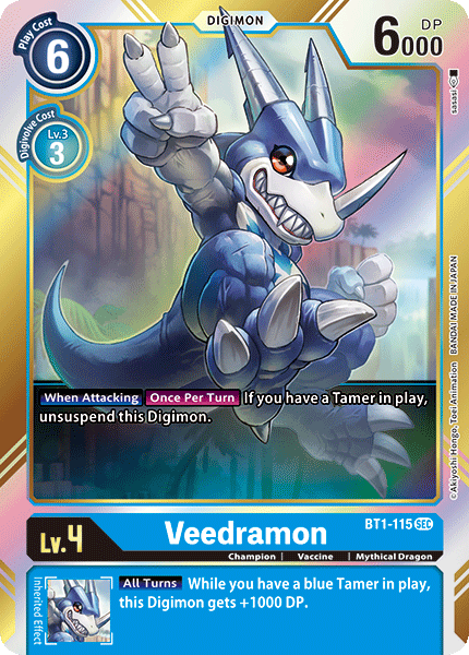 Veedramon [BT1-115] [Release Special Booster Ver.1.0] | Cracking-Singles