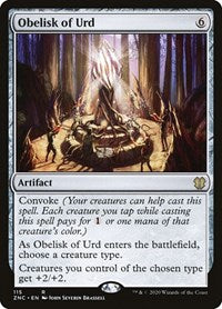 Obelisk of Urd [Zendikar Rising Commander] | Cracking-Singles