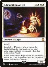 Admonition Angel [Zendikar Rising Commander] | Cracking-Singles