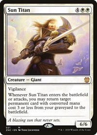 Sun Titan [Zendikar Rising Commander] | Cracking-Singles