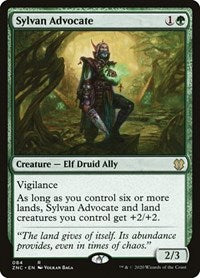 Sylvan Advocate [Zendikar Rising Commander] | Cracking-Singles