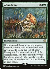 Abundance [Zendikar Rising Commander] | Cracking-Singles