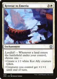 Retreat to Emeria [Zendikar Rising Commander] | Cracking-Singles