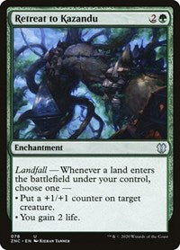 Retreat to Kazandu [Zendikar Rising Commander] | Cracking-Singles