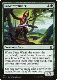 Satyr Wayfinder [Zendikar Rising Commander] | Cracking-Singles