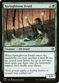 Springbloom Druid [Zendikar Rising Commander] | Cracking-Singles