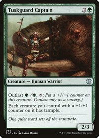 Tuskguard Captain [Zendikar Rising Commander] | Cracking-Singles