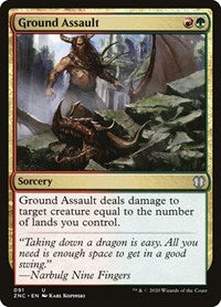 Ground Assault [Zendikar Rising Commander] | Cracking-Singles