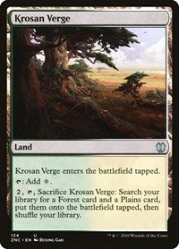 Krosan Verge [Zendikar Rising Commander] | Cracking-Singles