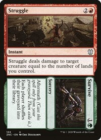 Struggle // Survive [Zendikar Rising Commander] | Cracking-Singles