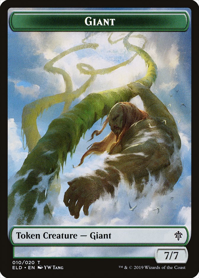 Giant [Throne of Eldraine Tokens] | Cracking-Singles