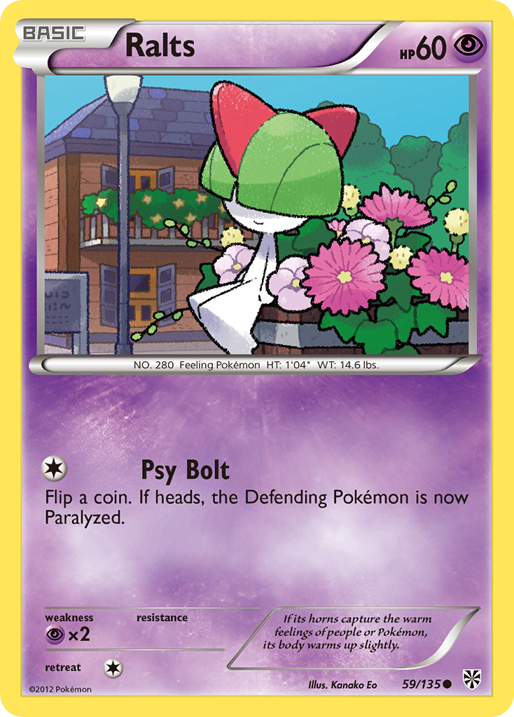 Ralts (59/135) [Black & White: Plasma Storm] | Cracking-Singles