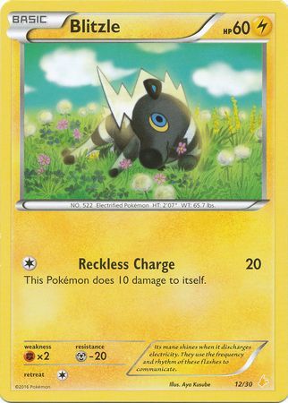 Blitzle (12/30) [XY: Trainer Kit 3 - Pikachu Libre] | Cracking-Singles